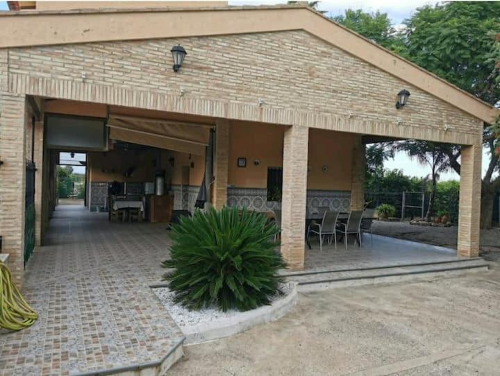 Villa Rural Reconstruida Riola エクステリア 写真